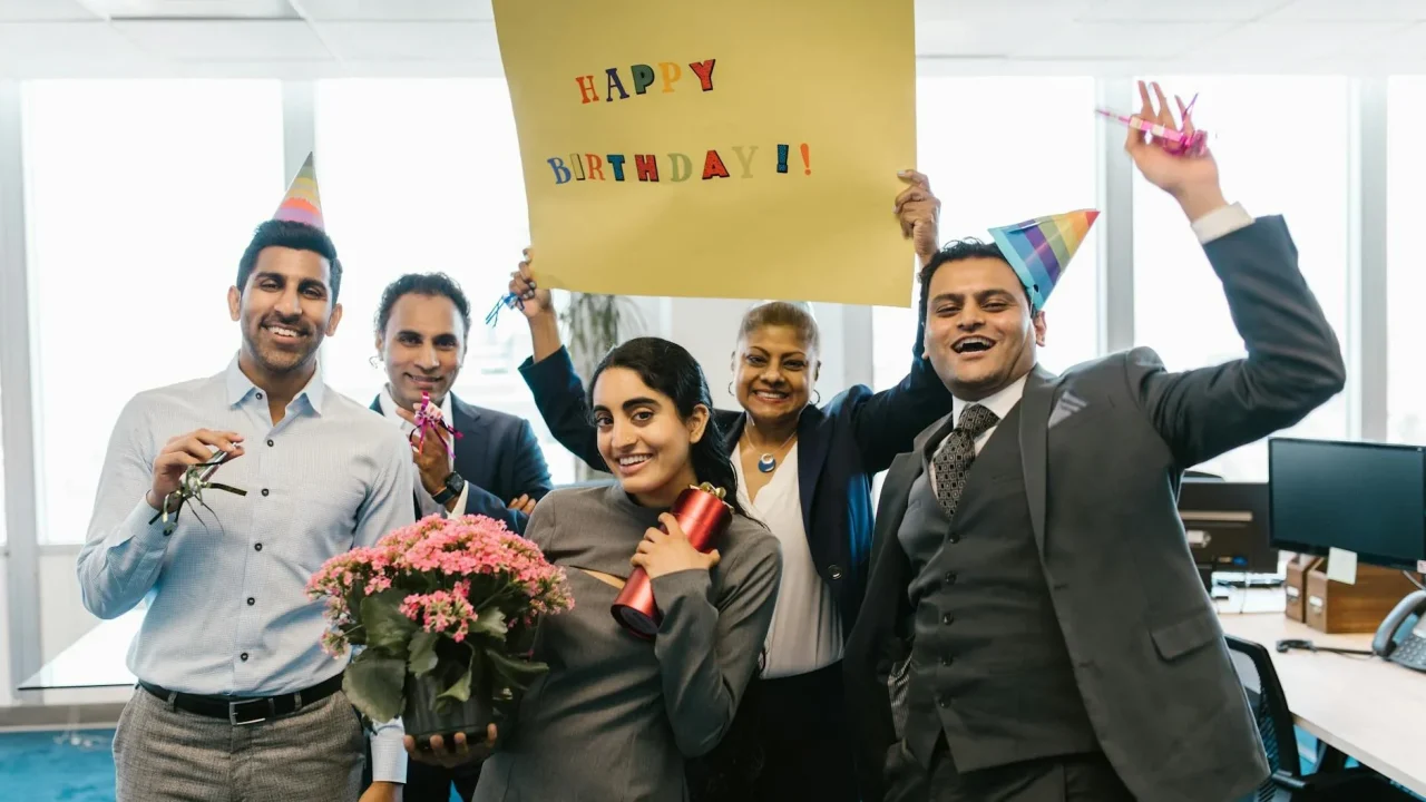 Employee Benefits Happy Team