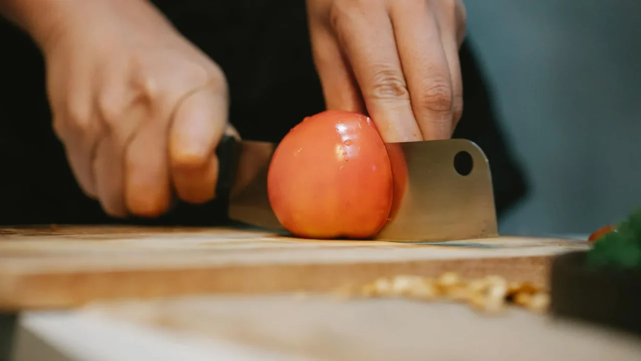Food Preparation Vegetable Cutting