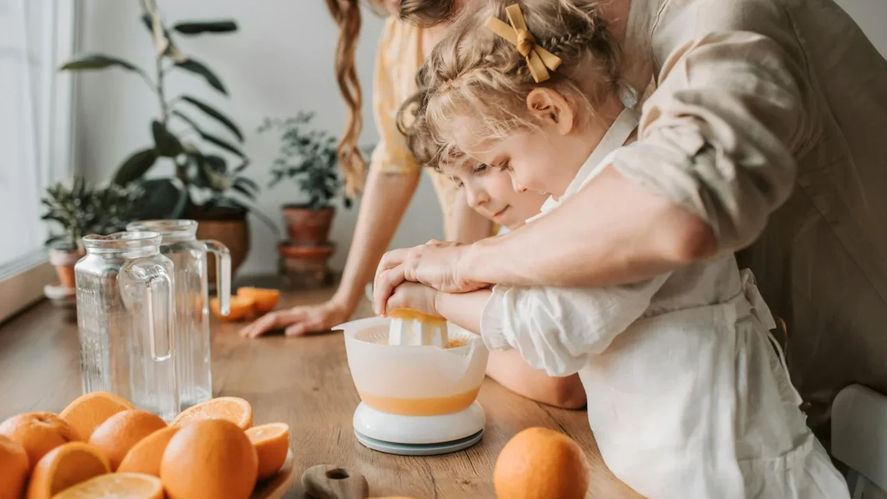 Healthy Children Fresh Fruits