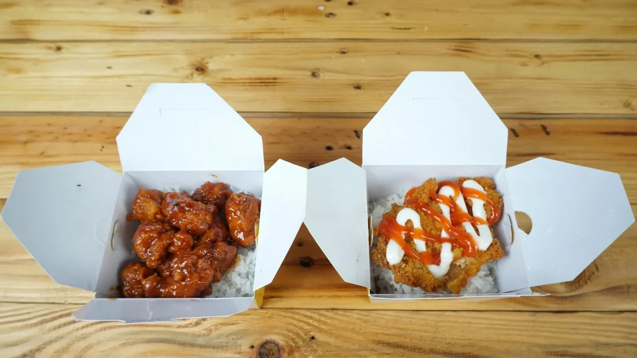 Indonesian Food Meal Box