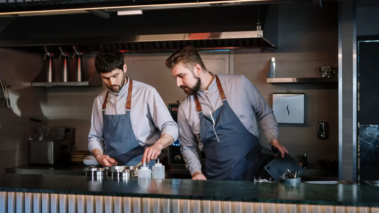 Industrial Kitchen Professional Chef