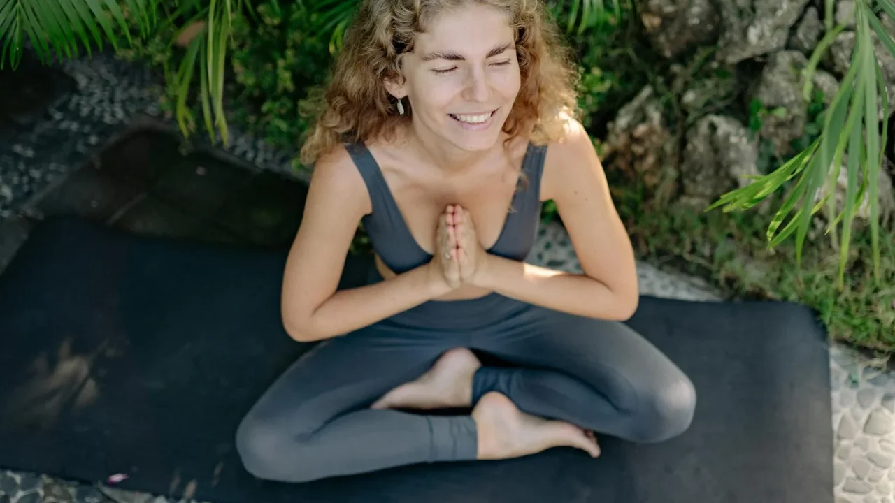 Meditation Mental Health Smiling Person