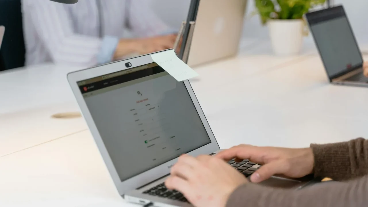 Online Registration Laptop