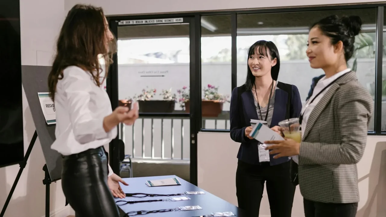 Professional Networking Teamwork