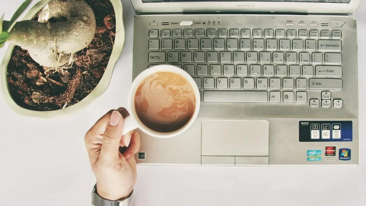 Sleeping At Desk Coffee Cup