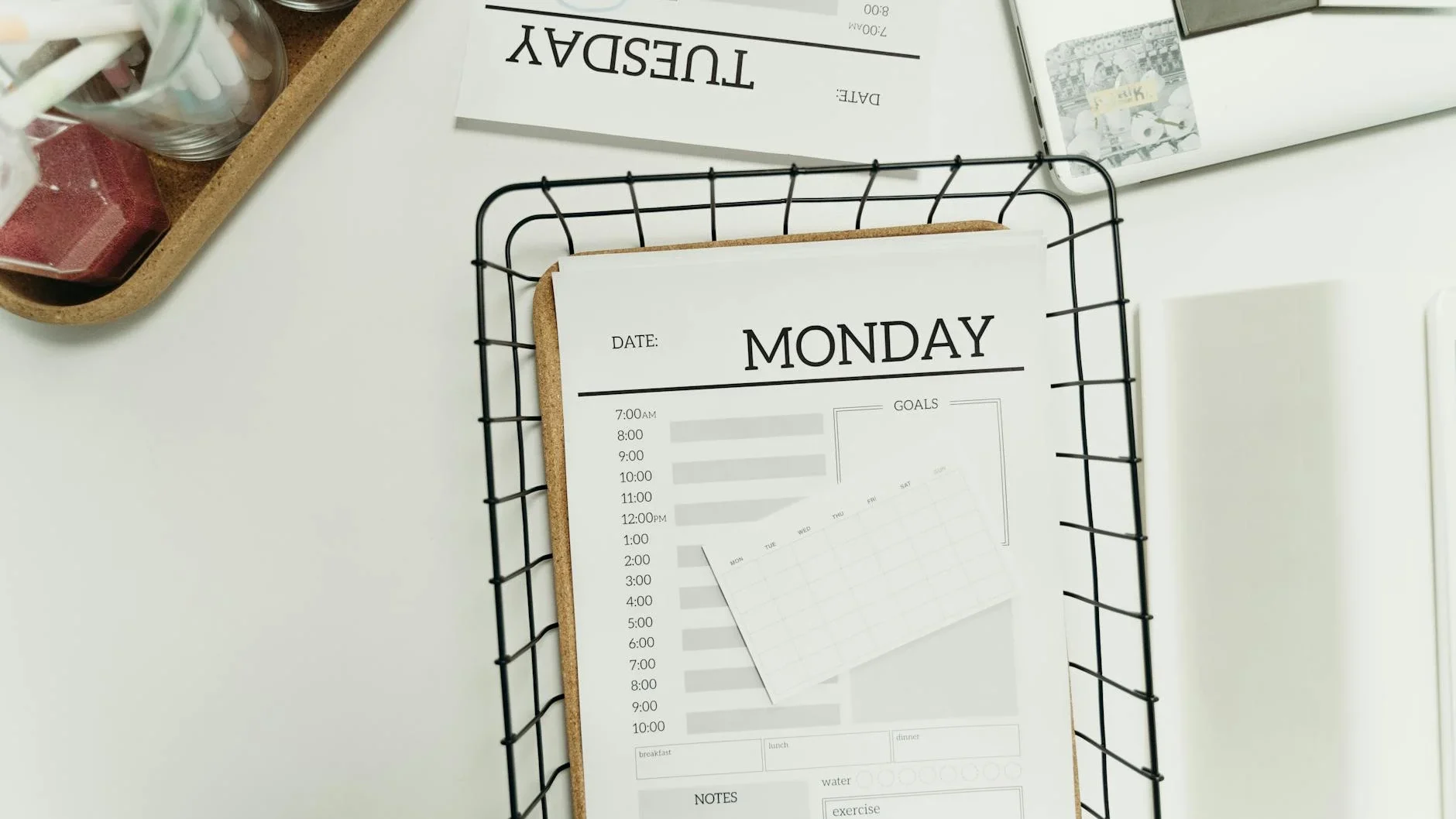 Time Management Calendar Work Life Balance