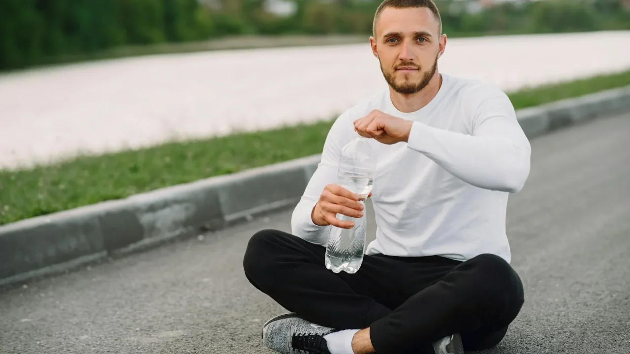 Water Bottle Healthy Food Rest